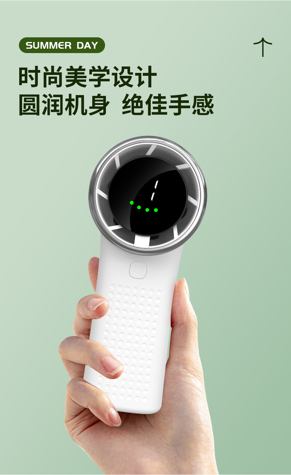跨境新款USB充电小风扇卡通迷你桌面手持风扇批发便携折叠电风扇