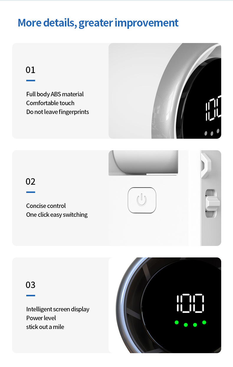 2025年新款手持折叠高速小风扇