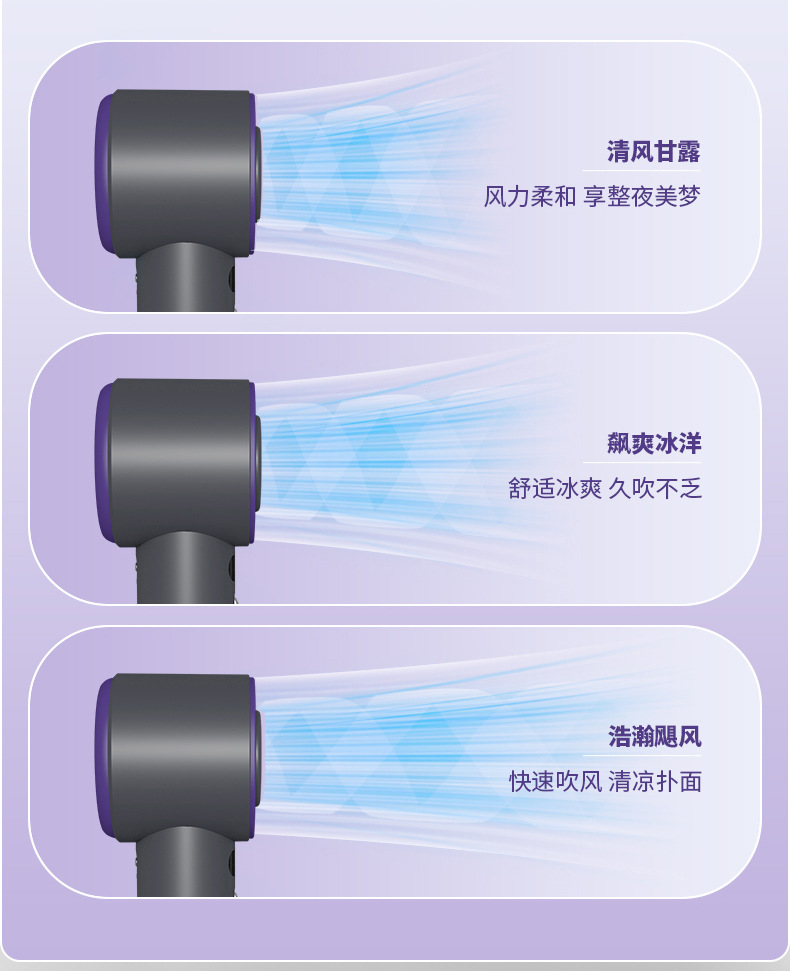 wx639制冷冰敷高速手持风扇100档无极调速usb充电便携小型随身风扇涡轮